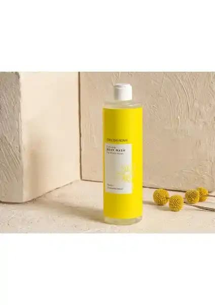 English Home Camomile Duş Jeli 400 ml Beyaz Doğal ve Ferahlatıcı Temizlik Ürünü