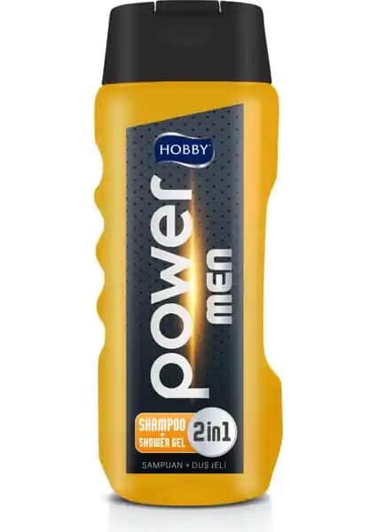 Erkekler İçin Çok Fonksiyonlu 2in1 Şampuan ve Duş Jeli Power 400ml