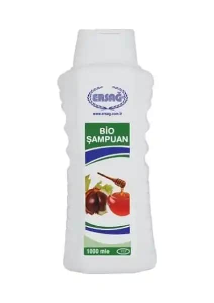 Ersağ Bio Şampuan 1000 Ml Doğal İçeriklerle Saç Sağlığını Destekleyen Güçlü Bakım Ürünü