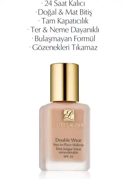 Estée Lauder Double Wear Fondöten: Uzun Süre Dayanıklı ve Doğal Görünüm Sağlayan Makyaj Ürünü