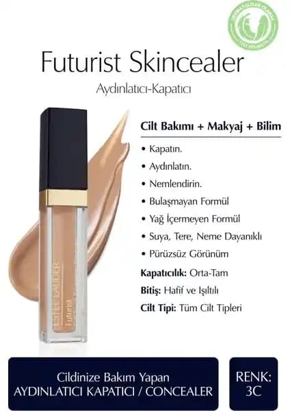 Estée Lauder Futurist Brightening Skincealer ile doğal parlak ve pürüzsüz cilt görünümü