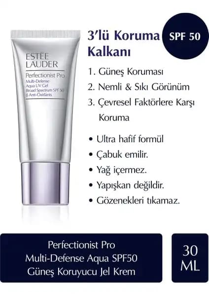Estée Lauder Perfectionist Pro SPF50/PA++++ Güneş Kremi: Yüksek Koruma ve Güzellik Sırları