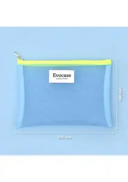 Evocase Turkuaz Makyaj Çantası Seti Şıklık ve İşlevsellik Sunar