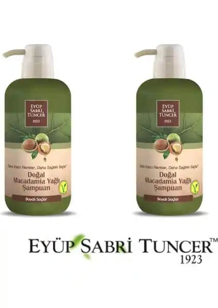 Eyüp Sabri Tuncer Doğal Macadamia Yağlı Şampuan Saç Sağlığını Koruyan Doğal Bakım Ürünü