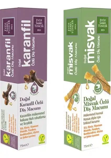 Eyüp Sabri Tuncer Doğal Misvak ve Karanfil Özlü Diş Macunu Ürünleri İncelemesi