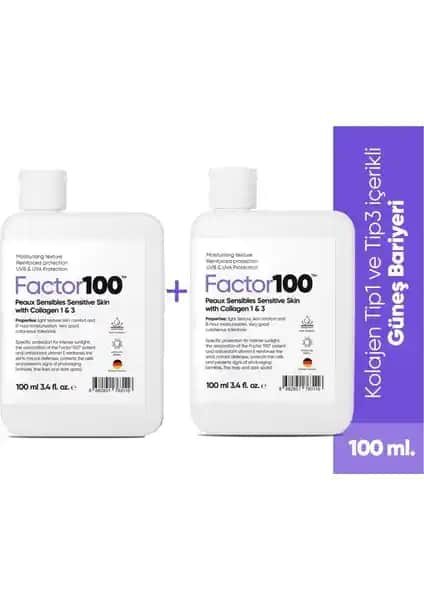 Factor100 Güneş Kremi SPF50+ ile Güçlü ve Güvenilir Güneş Koruma Çözümü