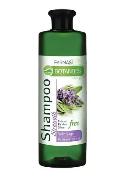 Farmasi Botanics Adaçayı Özlü Şampuan Doğal ve Etkili Saç Bakımı Ürünü