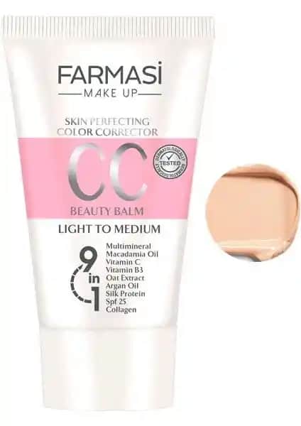 Farmasi CC Krem Açıktan Ortaya 50 ml: Doğal Görünüm ve Cilt Koruma Sağlayan Ürün