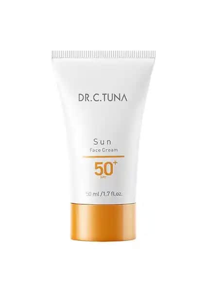 Farmasi Dr. C. Tuna 50+ SPF Güneş Yüz Kremi Hassas Ciltler İçin Güçlü Koruma