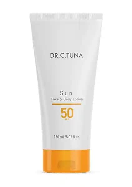 Farmasi Dr. C.tuna Sun Science Güneş Kremi 50+ SPF yüksek koruma ve kullanım kolaylığı sağlar