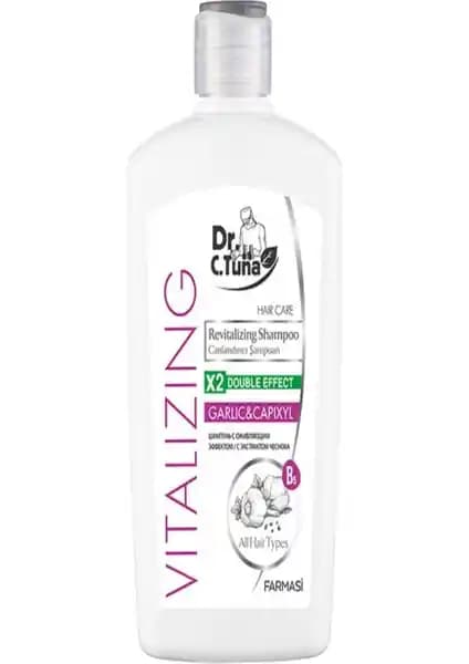 Farmasi Dr.C.Tuna Vıtalızng Sarımsaklı Şampuan Saç Dökülmesine Doğal Çözüm Sunar