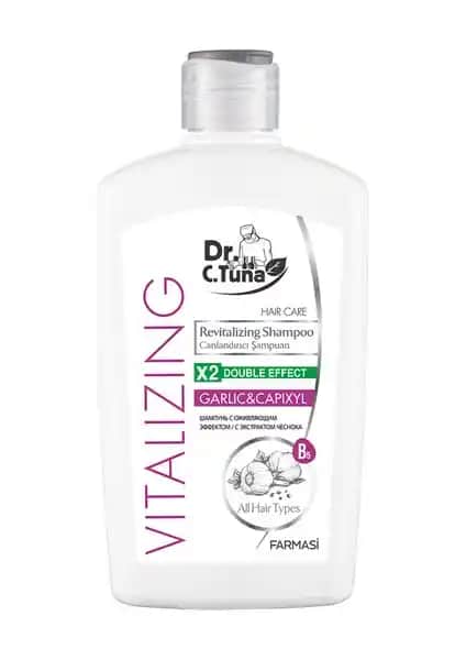 Farmasi Dr. Cevdet Tuna Sarımsaklı Şampuan Saç Dökülmesine Karşı Doğal Çözüm