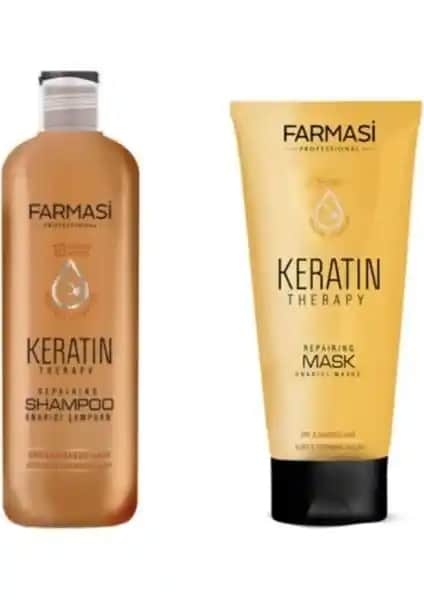 Farmasi Keratin Therapy Onarıcı Serisi: Saçları Güçlendiren ve Parlaklaştıran Profesyonel Bakım Ürünleri