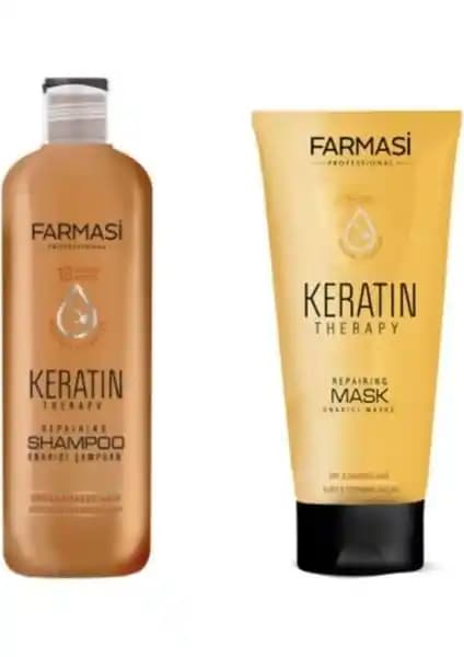Farmasi Keratin Therapy Onarıcı Serisi: Saçları Güçlendiren ve Parlaklaştıran Profesyonel Bakım Ürünleri