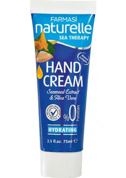Farmasi Naturelle Deniz Mineralleri İçeren Ferahlatıcı El Kremi Doğal İçeriklerle Yumuşak ve Nemli Eller İçin