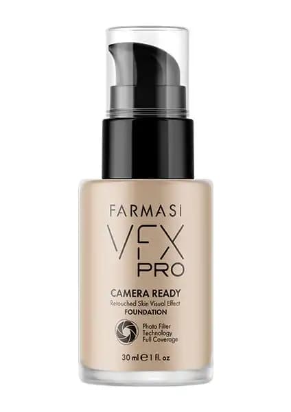Farmasi VFX Pro Kamera Uyumlu Fondöten Cashmere 05 - Yüksek Kapatıcılık ve Doğal Görünüm