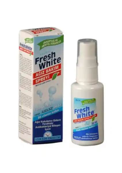 Favori Fresh White Ağız Bakım Spreyi: Ferahlatıcı ve Koku Giderici Özellikleriyle Günlük Kullanım