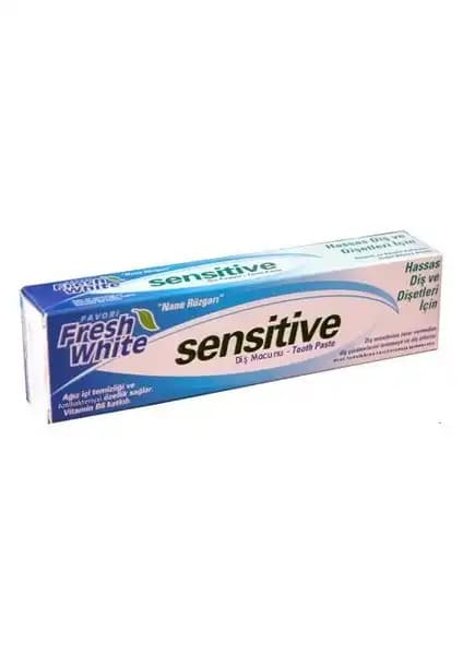 Favori Fresh White Sensitive Diş Macunu: Hassas ve Beyaz Dişler İçin Güçlü Çözüm
