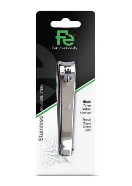 Fe Büyük Tırnak Makası Güçlü ve Şık Tasarımıyla Güvenilir Tırnak Bakım Aracı