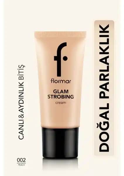 Flormar Glam Strobing Işıltılı Makyaj Bazı: Doğal Parlaklık ve Uzun Süre Kalıcılık