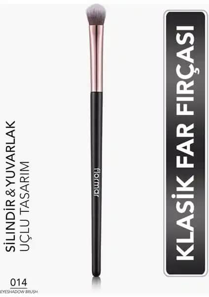 Flormar Klasik Far Fırçası: Kontrollü ve Profesyonel Makyaj Uygulaması İçin İdeal