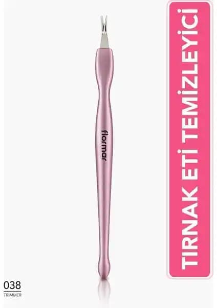 Flormar Kolay Tutuş Sağlayan Çatal Tırnak Eti Temizleyici ile Evde Profesyonel Bakım