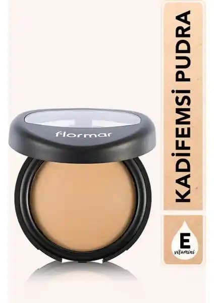 Flormar Mat Bitişli Yüksek Kapatıcı Sabitleyici Pudra 030 Porselen Bej Soğuk Alt Ton