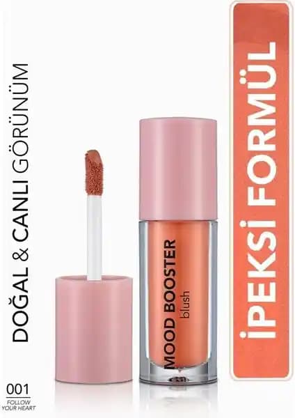 Flormar Mood Booster Likit Allık 001 Follow Your Heart Doğal Görünüm Sunar