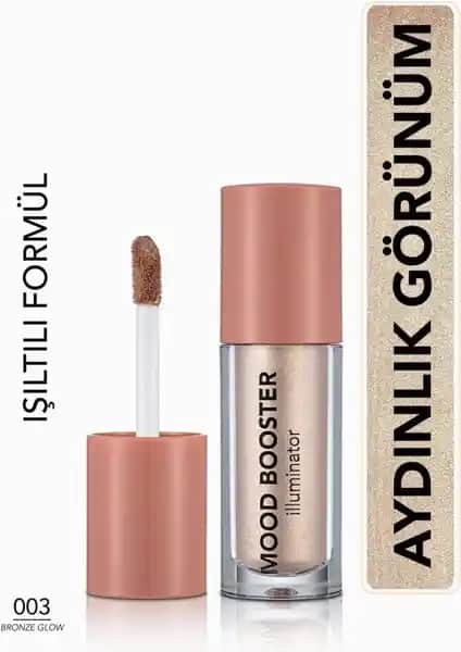 Flormar Mood Booster Likit Aydınlatıcı 003 Bronze Glow Doğal ve Parlak Görünüm İçin