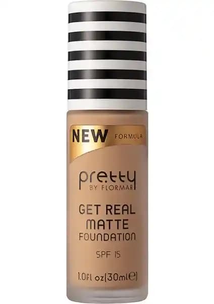 Flormar Pretty Mattifying Foundation Bej NO:006: Mat Fondöten ile Doğal ve Kusursuz Cilt Görünümü
