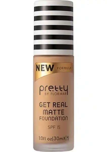 Flormar Pretty Mattifying Foundation Mat ve Doğal Görünüm Sağlayan Fondöten