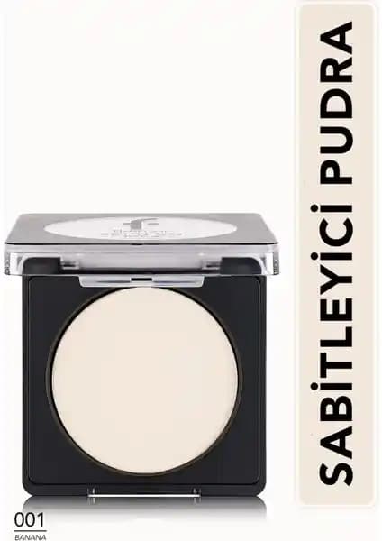 Flormar Set'n Go Nemlendirici ve Parlama Karşıtı Kompakt Pudra 001 Banana
