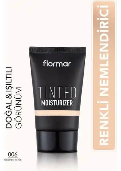 Flormar Tinted Moisturizer: Doğal Işıltı ve Hafif Kapatıcılık Sunan Renkli Nemlendirici