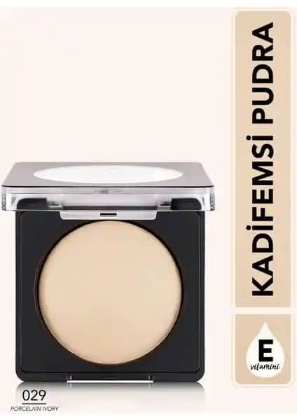 Flormar Yoğun Pigmentli Fırınlanmış Mat Pudra 029 Porcelain Ivory Günlük ve Özel Kullanım İçin