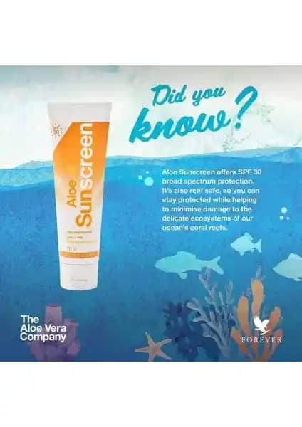 Forever Living Sunscreen Güneş Koruyucu Krem: Doğal İçeriklerle Günlük UV Koruma Çözümü