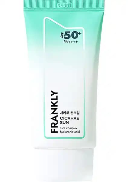 Frankly Centella Asiatica İçeren Yüksek Koruma ve Nemlendirici Güneş Kremi SPF50+ PA++++
