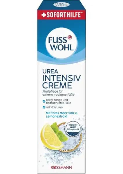 Fusswohl Ayak Bakım Kremi 75ML: Yoğun Nemlendirme ve Çatlak Onarımı için Güvenilir Çözüm
