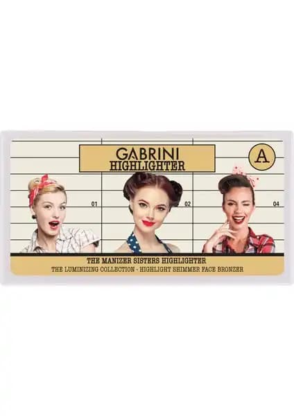 Gabrini 3'lü Pudra Highlighter Paleti: Doğal ışıltı ve kalıcı makyaj için ideal seçenek