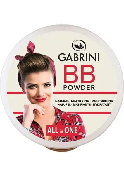 Gabrini BB Tozu 03 Doğal ve Pürüzsüz Cilt İçin Günlük Kullanıma Uygun Makyaj Ürünü