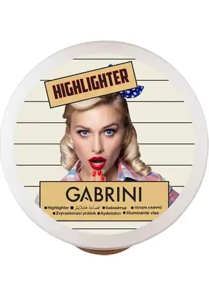 Gabrini Highlighter 07: Doğal Işıltı ve Parlaklık Sağlayan Makyaj Ürünü