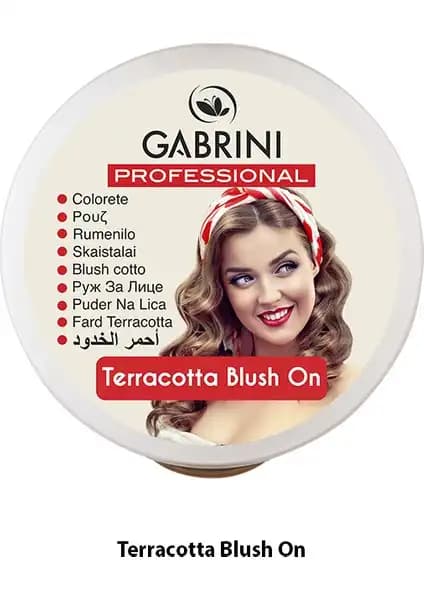 Gabrini Terracotta Blush-On 35: Doğal ve Işıltılı Yanaklar İçin Günlük Kullanım Allığı