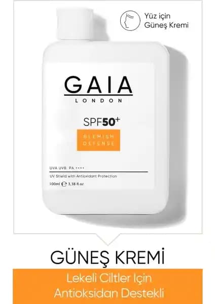 Gaia London Lekeli Ciltler İçin Antioksidan Destekli 50 SPF Güneş Kremi İncelemesi
