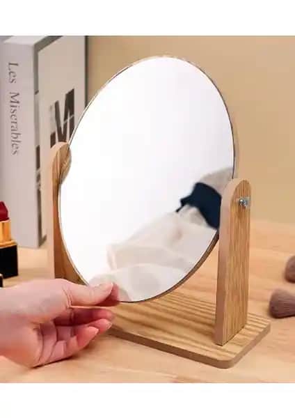 Gaman AYN-172 Ahşap Makyaj Aynası: Estetik ve İşlevselliğin Şık Buluşması
