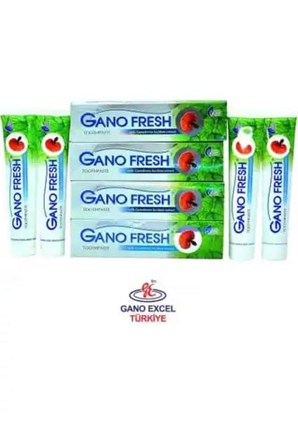 Gano Fresh Doğal Bitkisel İçerikli Diş Macunu - Ferahlatıcı ve Parlak Gülüş İçin
