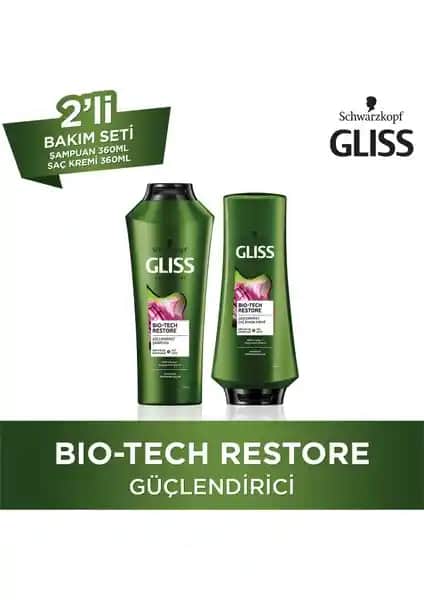 Gliss Bio-Tech Şampuan ve Saç Kremi ile Saçlarınızı Güçlendirin ve Sağlıklı Tutun