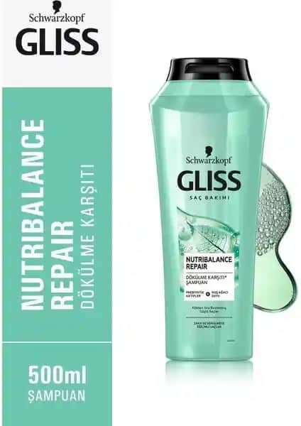 Gliss Nutribalance Repair Şampuanı: Saçlarınızı Güçlendiren Doğal Bakım Çözümü