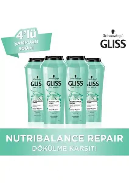 Gliss Nutribalance Şampuan: Doğal İçerikli Saç Dökülmesine Karşı Güçlendirici Bakım Ürünü