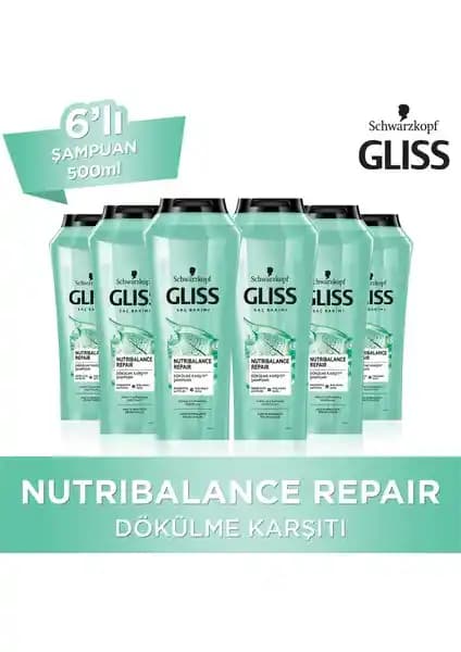 Gliss Nutribalance Şampuan ile Saç Sağlığını Koruyan ve Güçlendiren Doğal Formül