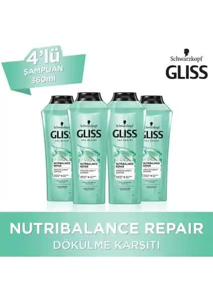 Gliss Nutribalance Şampuan ile Saçlarınızda Güç ve Canlılık Sağlayın Saç Sağlığı İçin Uygun Çözüm