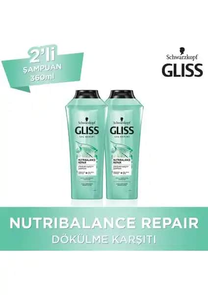 Gliss Nutribalance Şampuan: Normal Saçlar İçin Güçlendirici ve Ferahlatıcı Bakım Ürünü